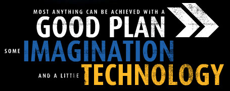 Most anything can be achieved with a good plan, some imagination, and a little technology.